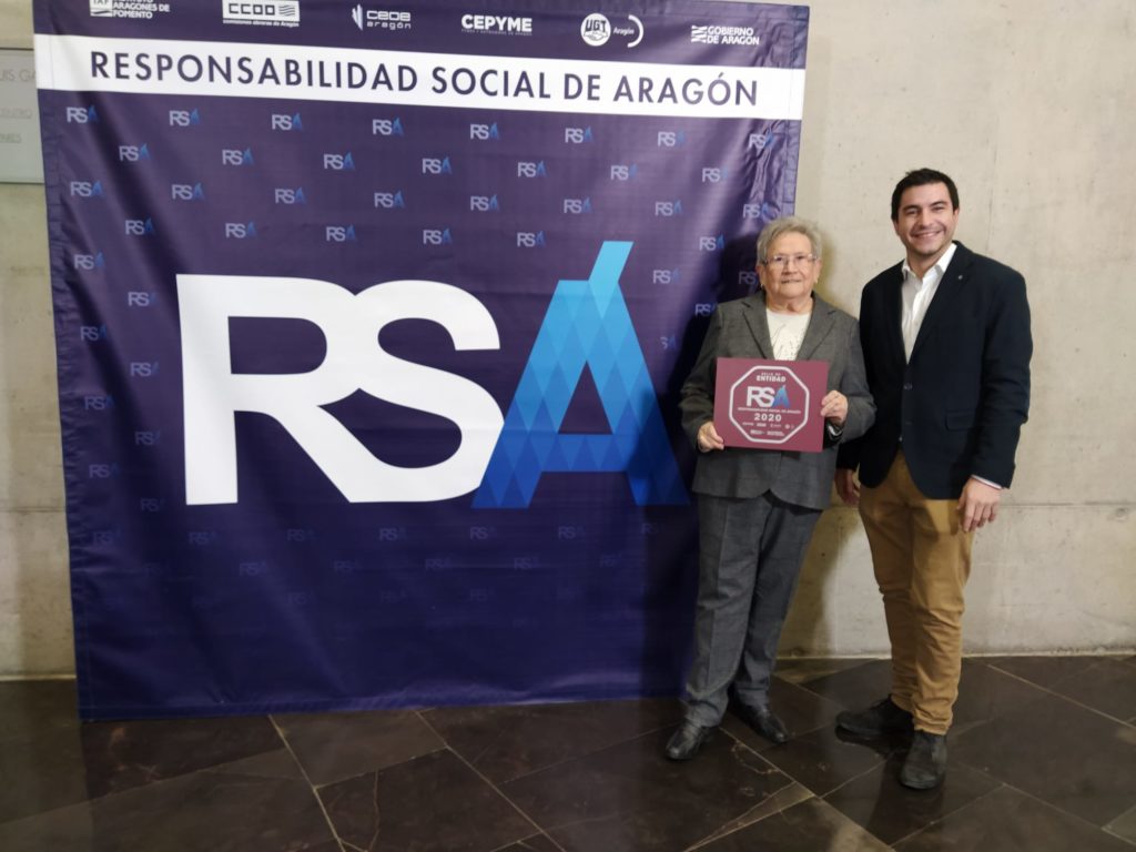 Entrega del Sello de Responsabilidad Social de Aragón