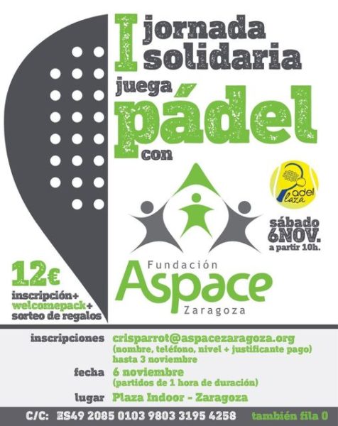 I Jornada solidaria de Padel