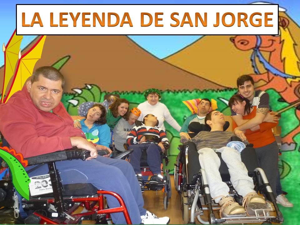 La leyenda de San Jorge. ASPACE Zaragoza 2016