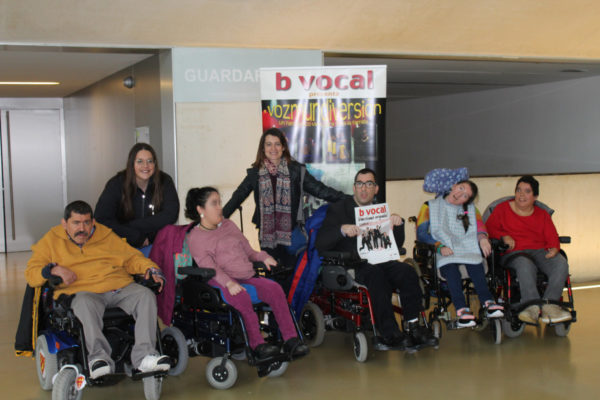 ASPACE Zaragoza en el concierto de B vocal